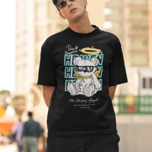 Camiseta Oversize Teddy Angel