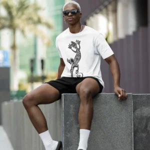 Camiseta Semioversize Wild Tracks