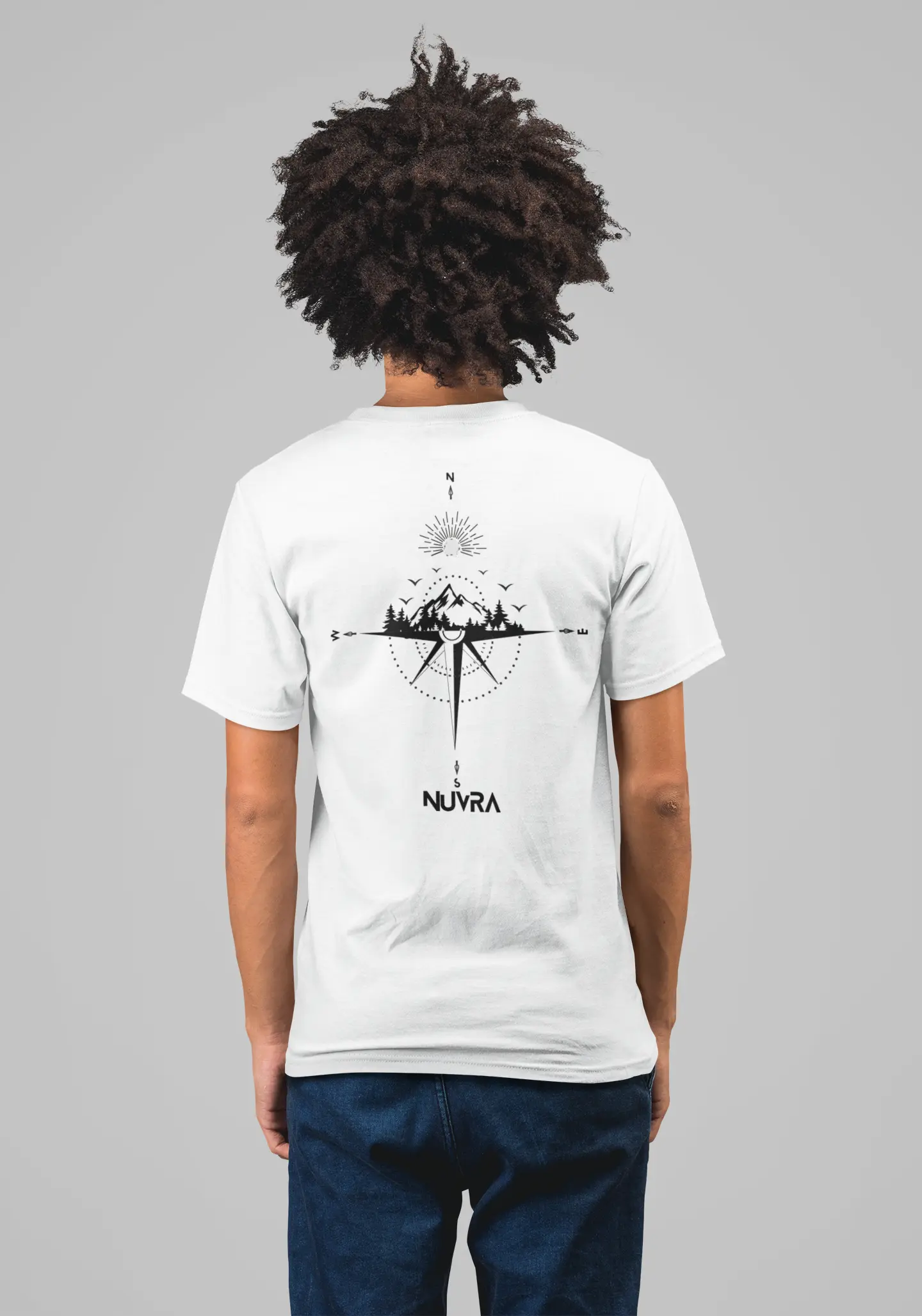 Camiseta Semioversize Compass & Peaks - Imagen 4