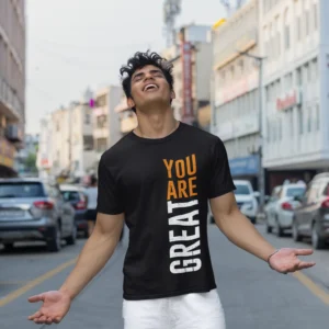 Camiseta Semioversize Great