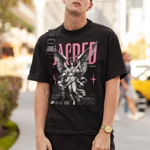 Camiseta Oversize Sacred Angel