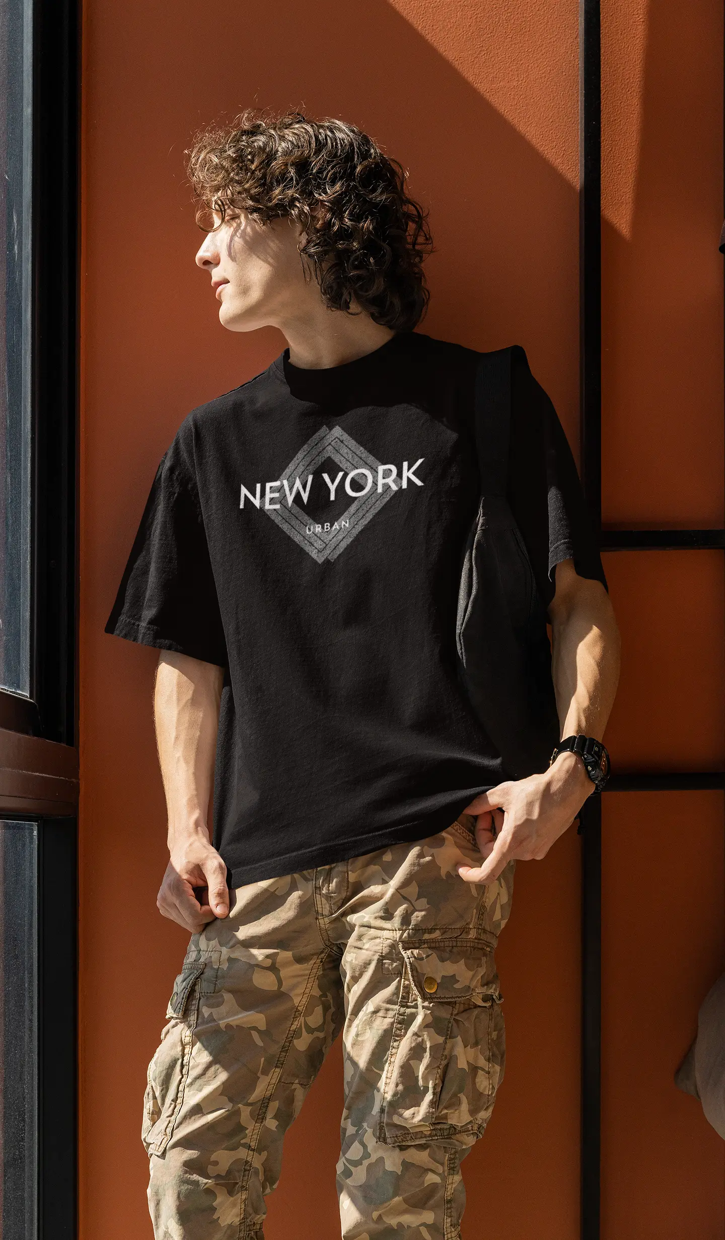 Camiseta Oversize New York Vibes