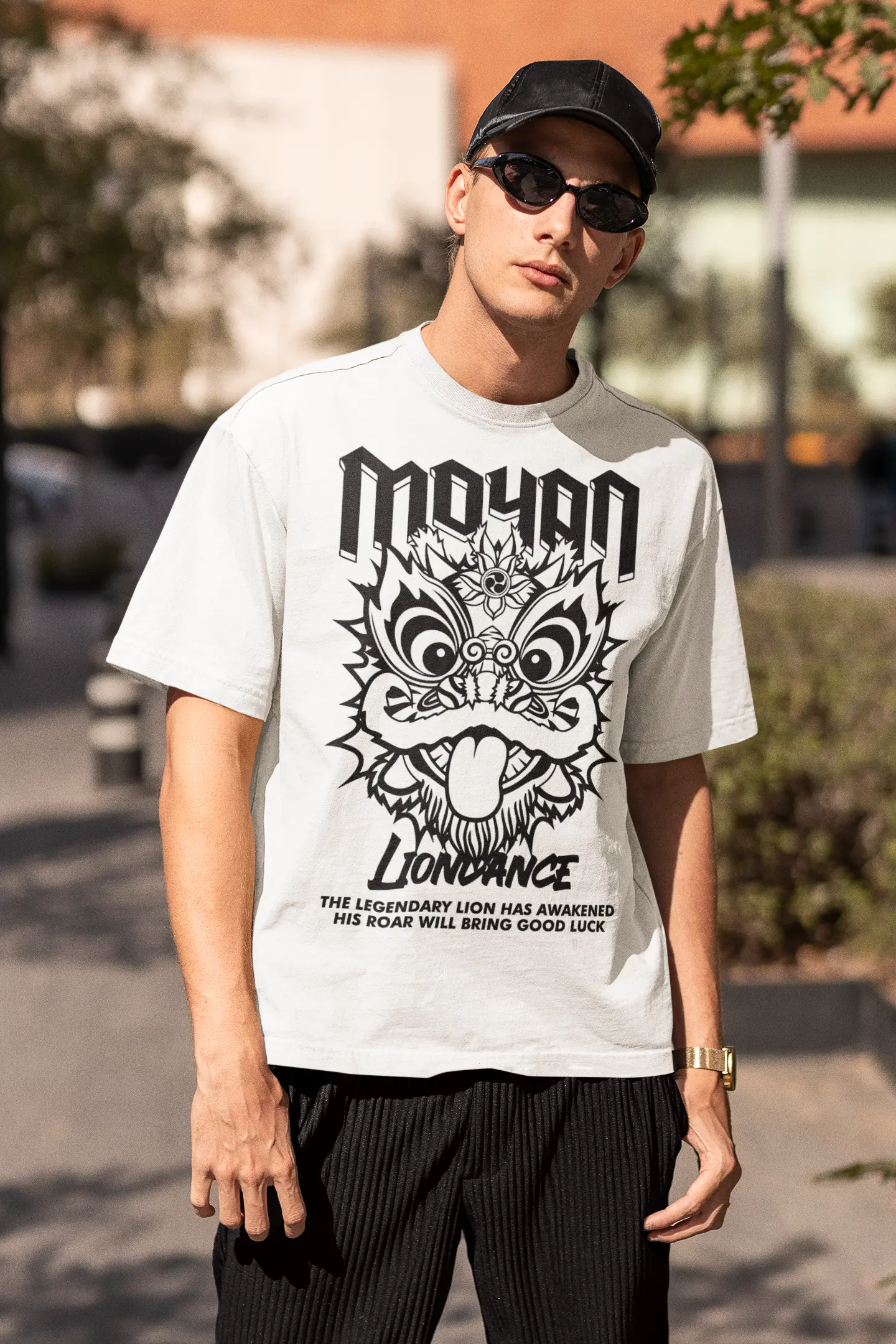 Camiseta Oversize The Legendary Lion - Imagen 2