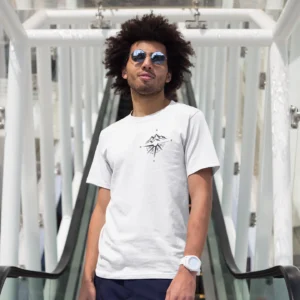 Camiseta Semioversize Compass & Peaks